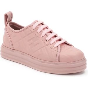 FF Logo Embossed Platform Sneaker
